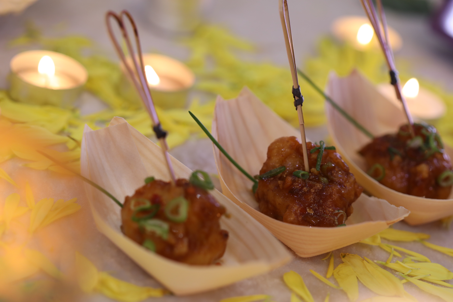 Catering at Meridian Grand — Turkish wedding venue London.