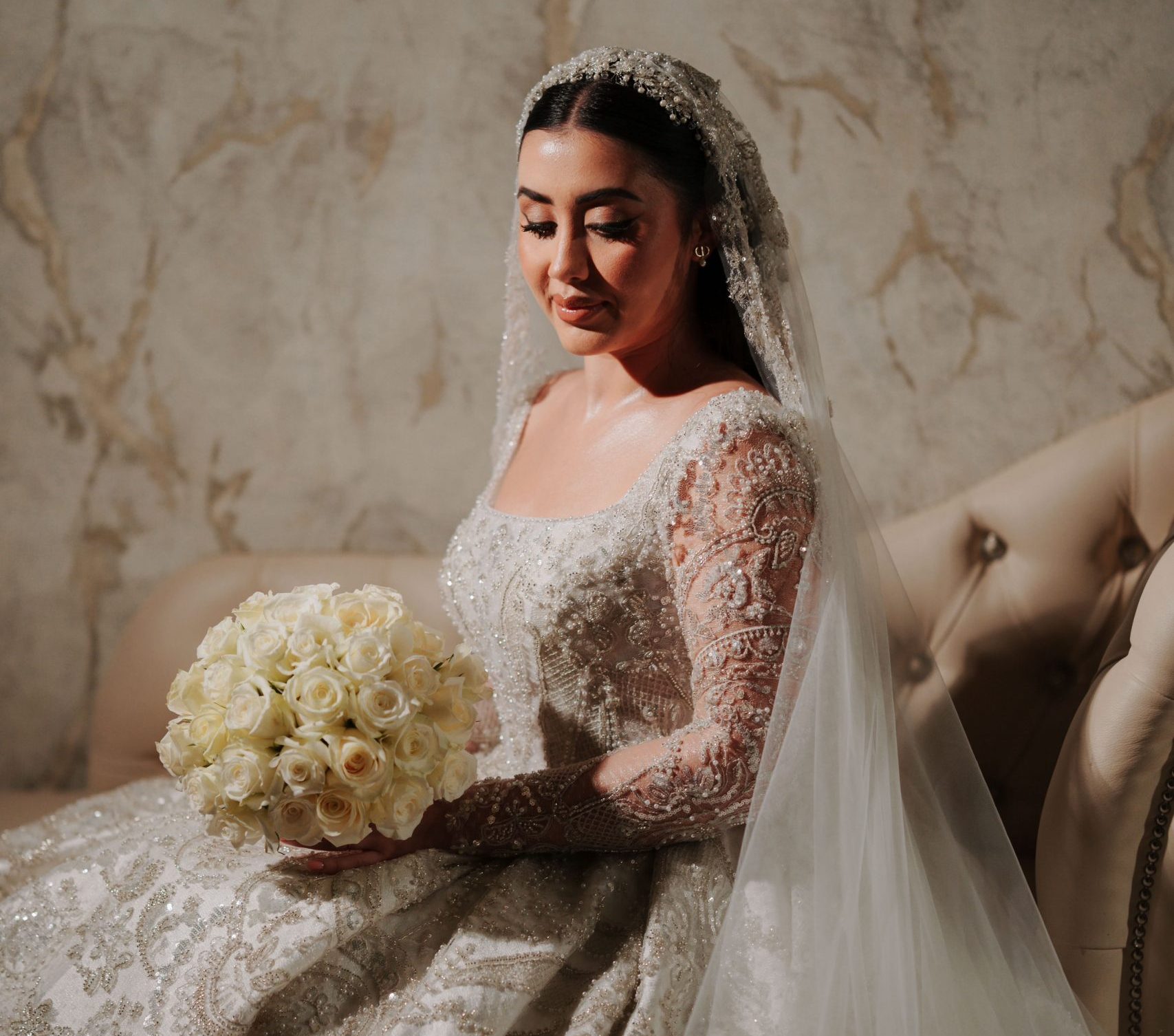 The Takı gold ceremony moment at Meridian Grand — Turkish wedding venue London.
