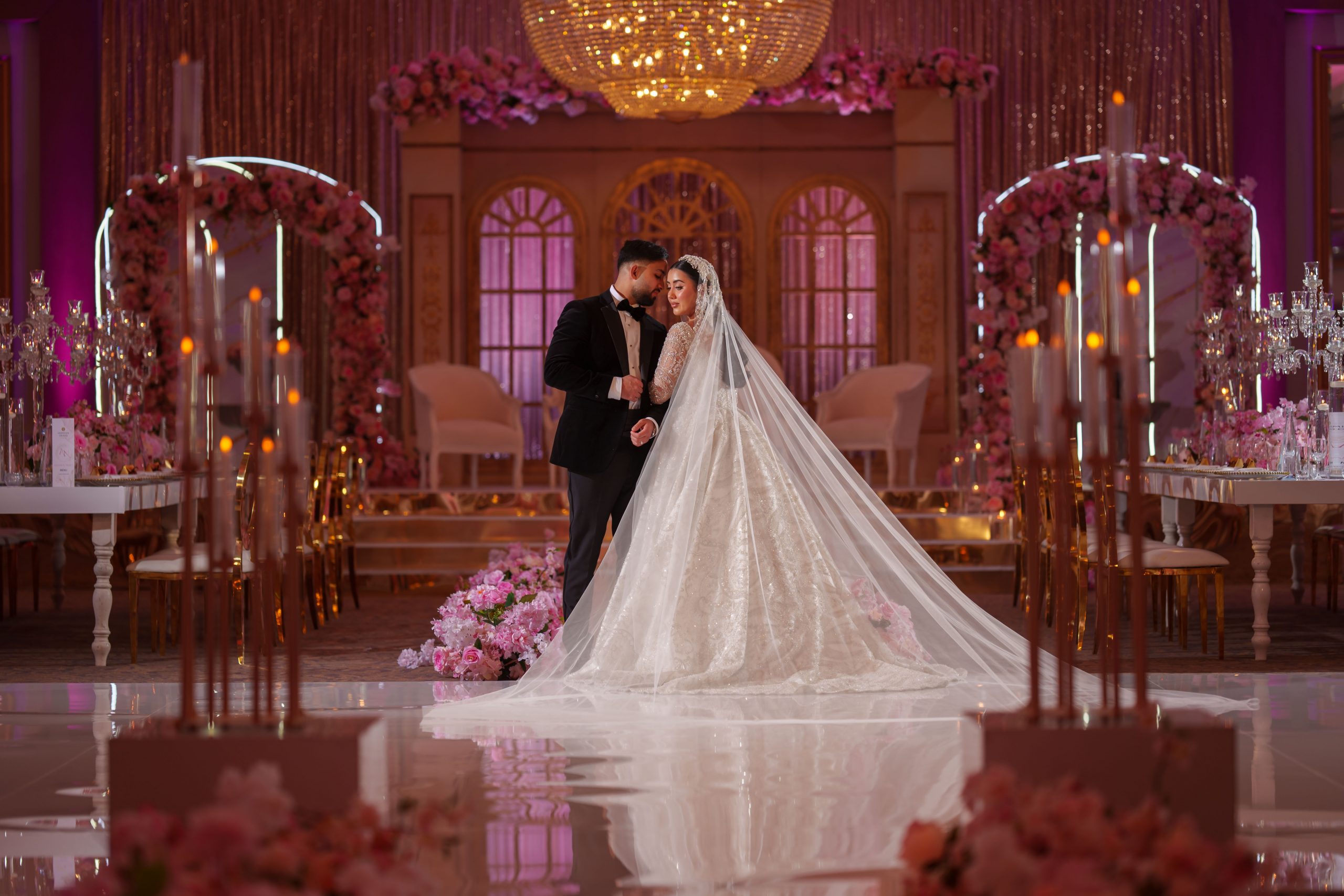 Turkish wedding ceremony at Meridian Grand — Turkish wedding venue London.